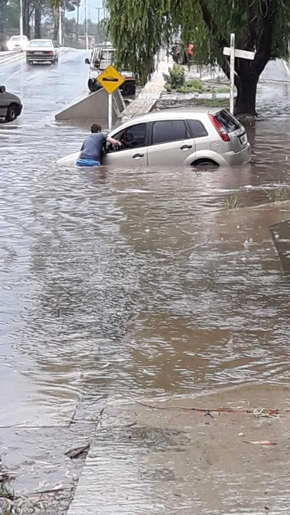 Fuertes y abundantes precipitaciones golpean nuevamente a Pinamar – “No se esperaba”