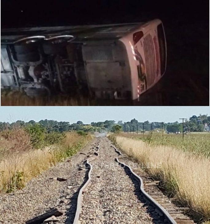 “Sumado al vuelco del micro en ruta 2, no debemos olvidar el descarrilamiento del tren”