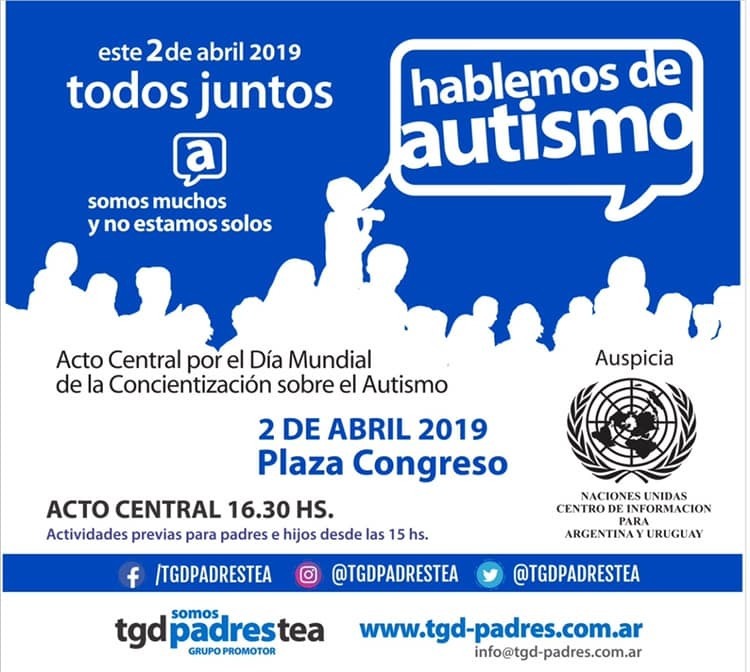 “El autismo no es una enfermedad. Es un trastorno que lo van a llevar siempre” – Carlos Fiore