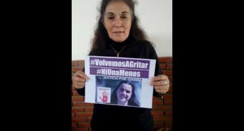 “Ni una menos nació por mi hija; porque la mataron por defender la vida de su bebé” – Verónica Camargo