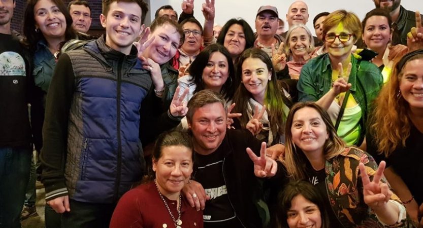 “Festejo por partida doble” – Juan José Dos Santo y Nora Ponce