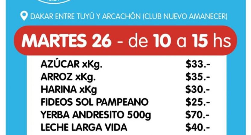 Último Mercado de tu barrio – Bajo techo y con ofertas imperdibles – Juan José Dos Santos